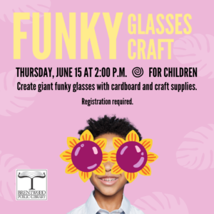 Funky Glasses Craft