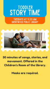 Toddler Story Time