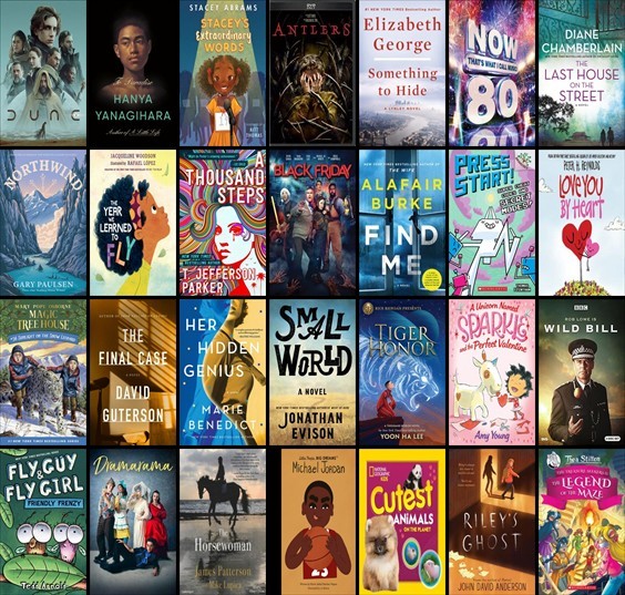 This week the Brentwood Public Library has six new bestsellers, seven new movies, three new audiobooks, two new music CDs, 26 new children's books, and six other new books. New items include "To Paradise: A Novel", "The Horsewoman", and "Something to Hide". See http://wowbrary.org/nu.aspx?in&p=239-272