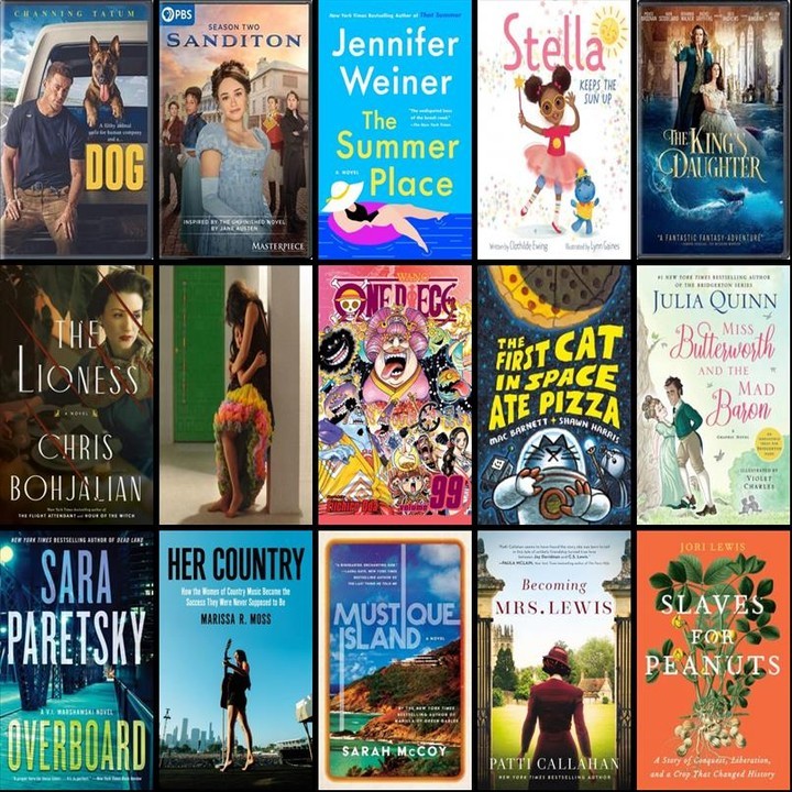 Check out all these NEW buzzworthy books at the Brentwood Public Library! 

Click the link in our bio to see more new and recently added titles on Wowbrary.



This week's 20 new Top Choices include "Uncharted [Blu-ray]", "Uncharted", and "Dog".