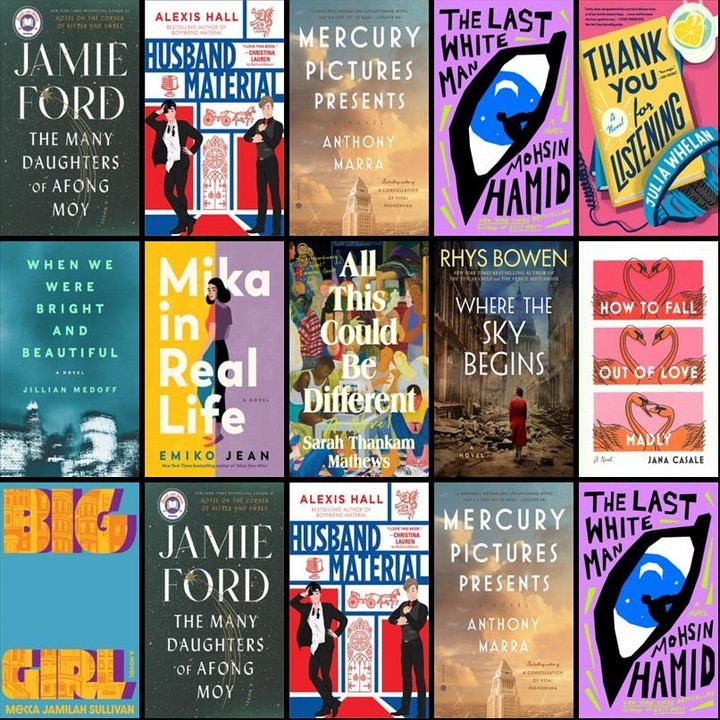 Check out all these NEW literature & fiction books at the Brentwood Public Library!
Click the link in our bio to see more new and recently added titles on Wowbrary.
This week's 11 new Literature & Fiction Books include "The Many Daughters of Afong Moy", "Husband Material", and "Mercury Pictures Presents: A Novel".
