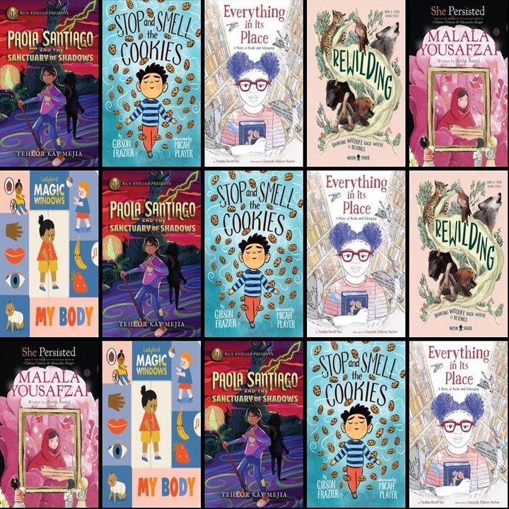 Check out all these NEW children's books at the Brentwood Public Library!
Click the link in our bio to see more new and recently added titles on Wowbrary.
This week's six new Children's Books include "Paola Santiago and the Sanctuary of Shadows", "Stop and Smell the Cookies", and "Everything in Its Place: A Story of Books and Belonging".