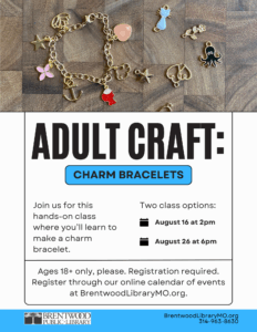 Adult Craft: Charm Bracelet
