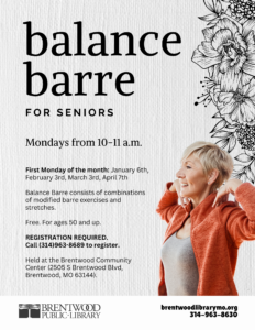 Balance Barre for Seniors