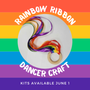 Take Home Craft: Rainbow Ribbon Dancer Craft