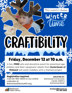 Craftibility: Arts and Craft Class for Preschoolers! @ Brentwood Parks & Recreation