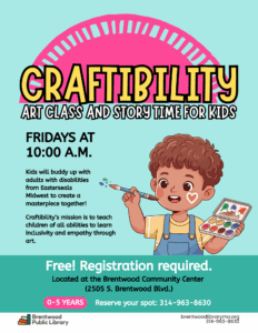 Craftibility: Arts and Craft Class for Preschoolers @ Brentwood Parks & Recreation