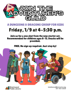 Adventurer's Guild: a Dungeons & Dragons Club for Kids!