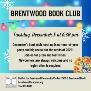 Brentwood Book Club - December