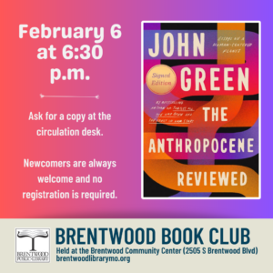 Brentwood Book Club @ Brentwood Recreation Center