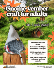 Gnome-vember Craft for Adults