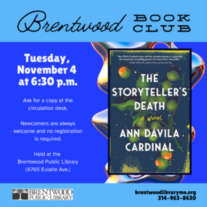 Brentwood Book Club - The Storyteller's Death @ Brentwood Public Library