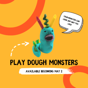 Take Home Kit: Play Dough Monster Craft
