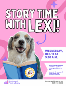 Story Time with Lexi the Dog!