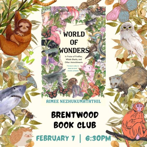 Brentwood Book Club - World of Wonders