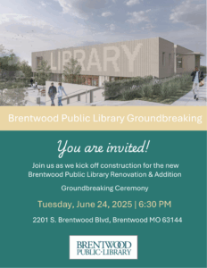 Groundbreaking ceremony for new library