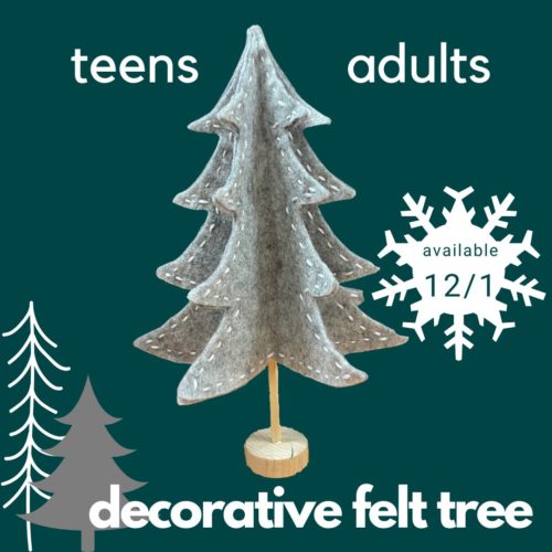 Grab-n-Go Craft: Decorative Felt Tree