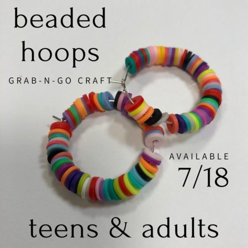 Grab-n-Go Craft Kit: Beaded Hoops