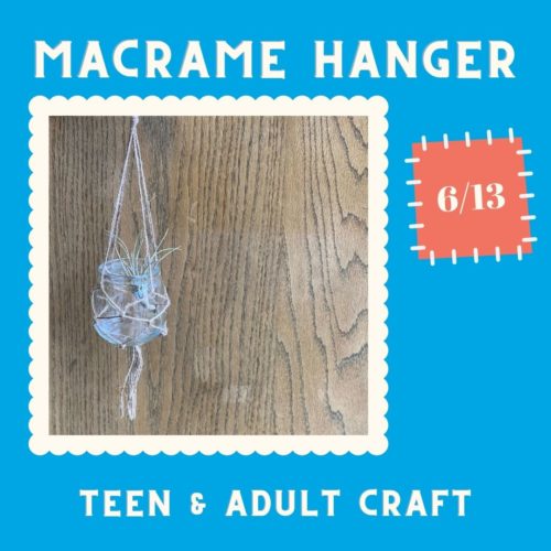 Grab-n-Go Craft Kit: Macrame Plant Hanger