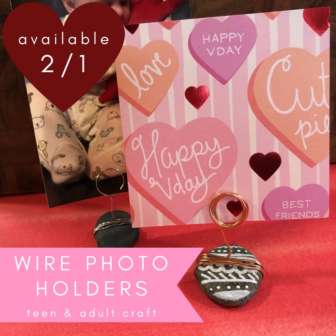 GrabnGo Craft Wire Photo Holder Brentwood Public Library